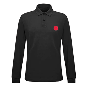 Uniform Children's Long Sleeve Polo Shirt (red or black) - Polo de Manga Larga