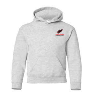 Uniform - Children's Hooded Sweatshirt (white, black, red, ash) Uniform- Sudadera con Capucha